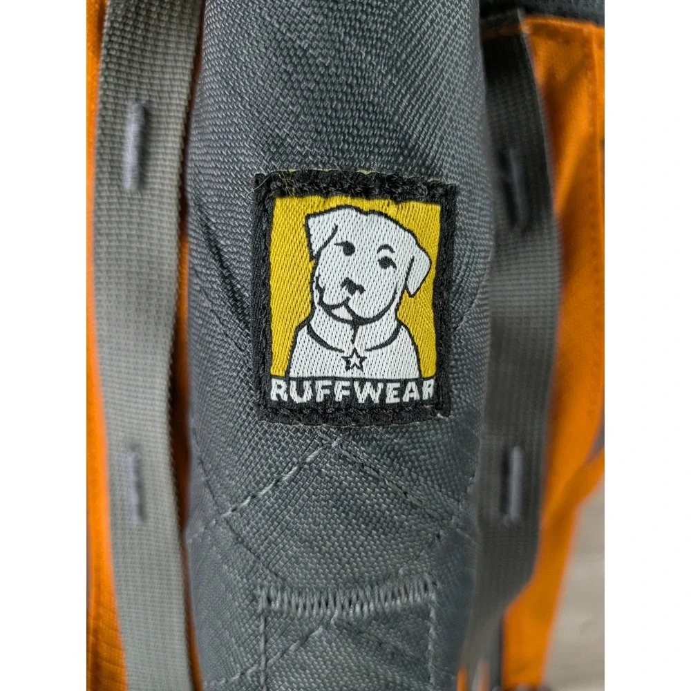 Ruffwear Approach Dog Harness Hiking Pack Saddlebags Size M Orange